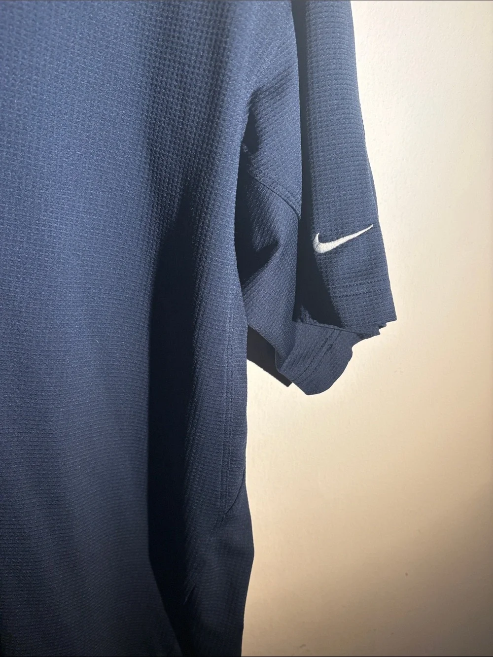 Nike Men's Dark Blue Dri-FIT Polo